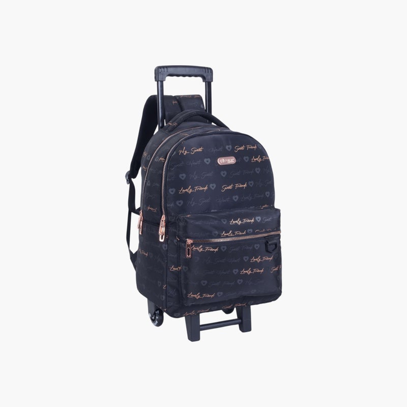 PAUSE Printed Trolley Backpack for Kids - Image 3